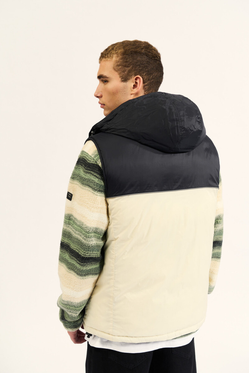 CHALECO PUFFER REVER VEST F-crudo
