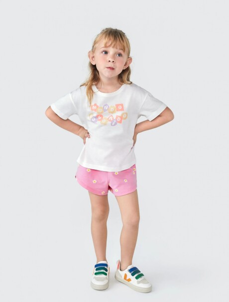 CONJUNTO INFANTIL ESTAMPADO BEIGE