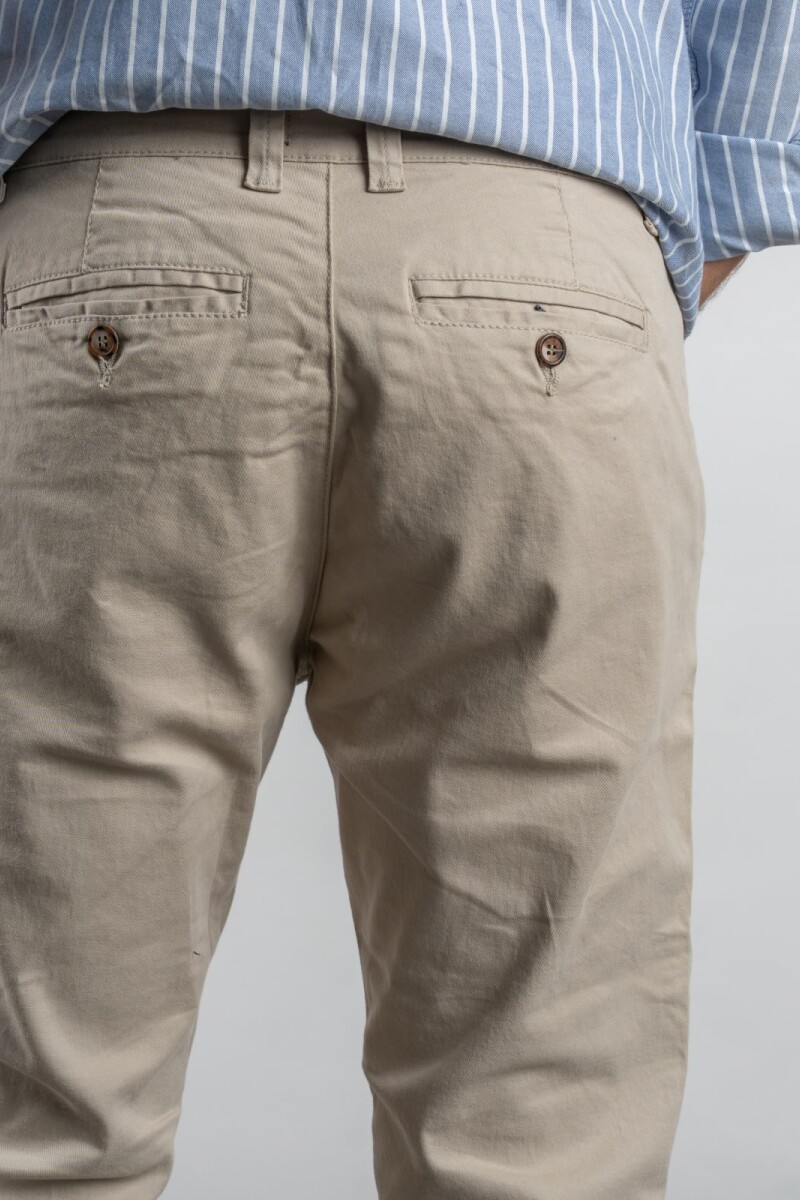 Pantalón Chino Brixton Beige