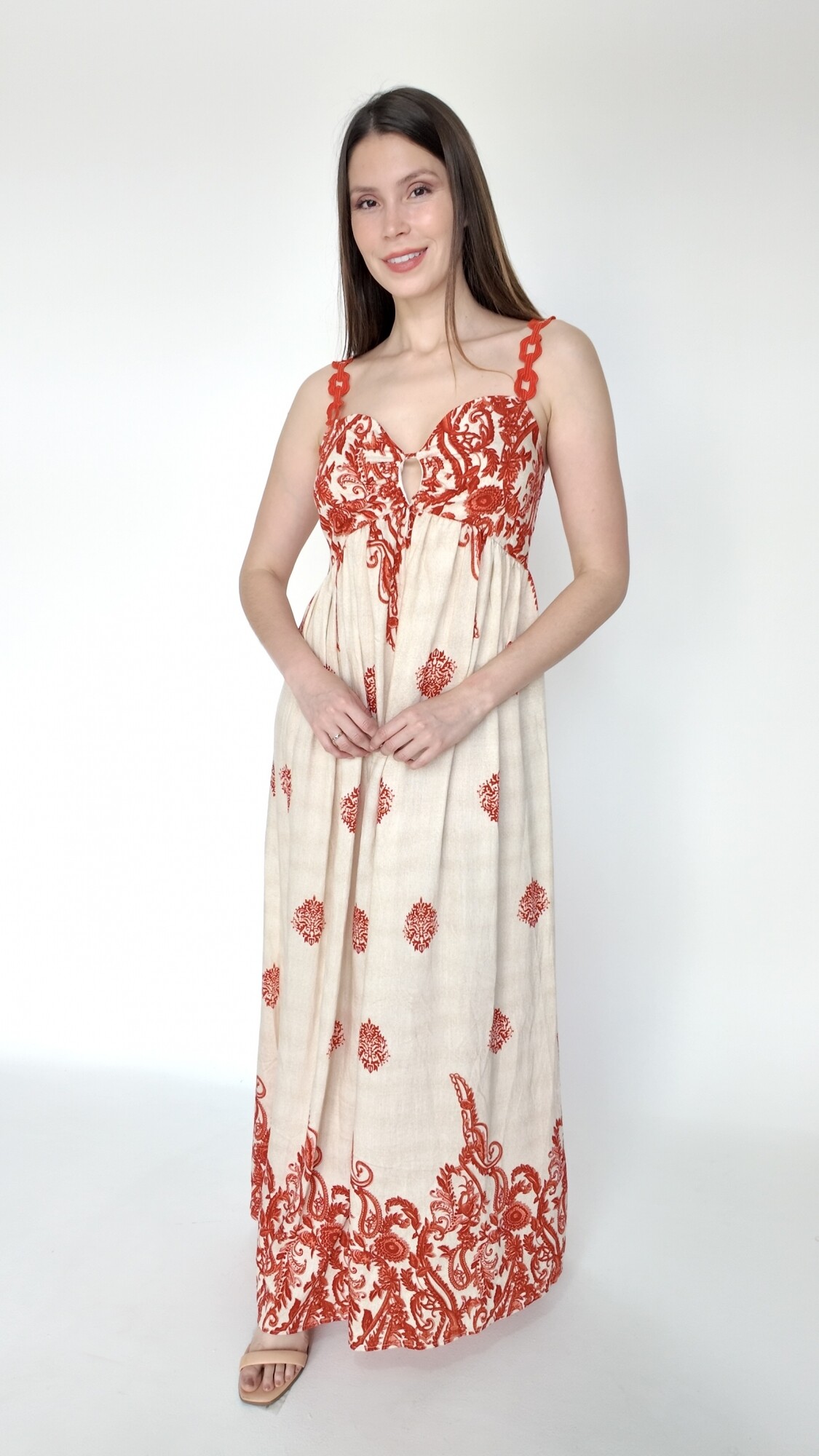 Vestido Narel Naranja