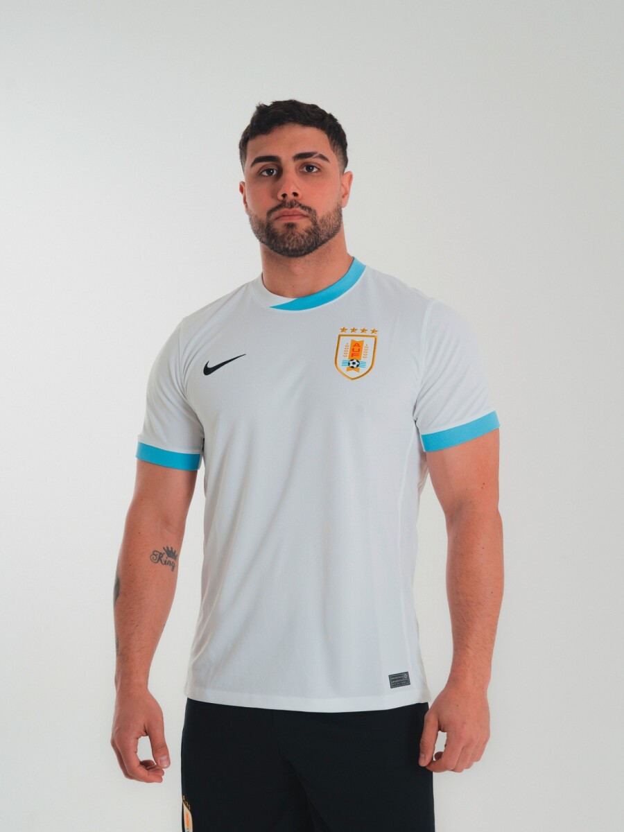 Remera Oficial Uruguay de Hombre - Blanco 