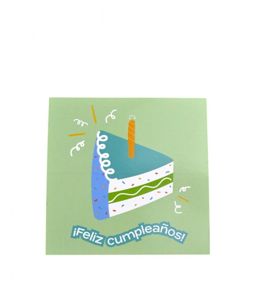 Tarjeta cumpleaños 10x10. DISEÑO 5