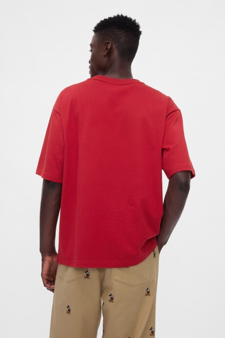Remera Con Bolsillo Disney Hombre Sled