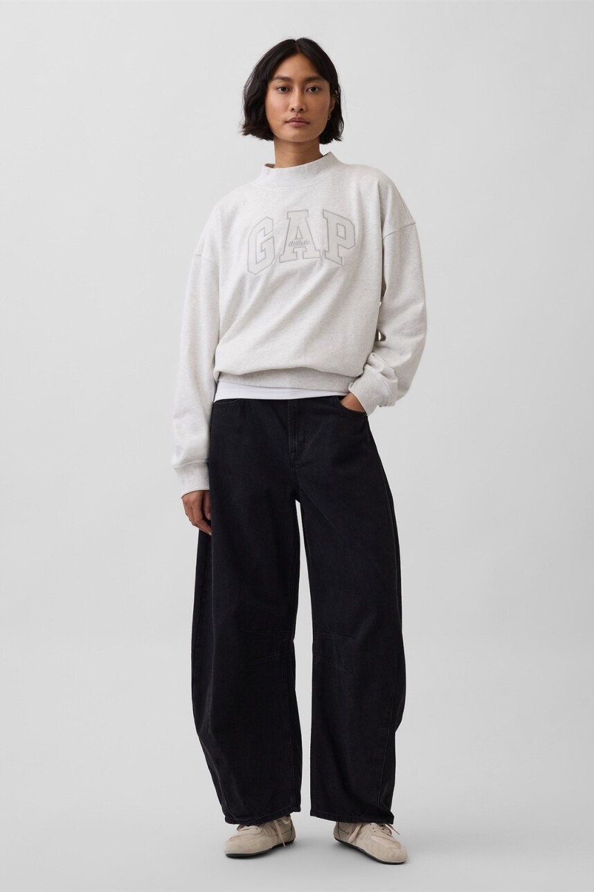 Buzo Deportivo Sin Flepa Mujer Pale Grey Heather Bc01