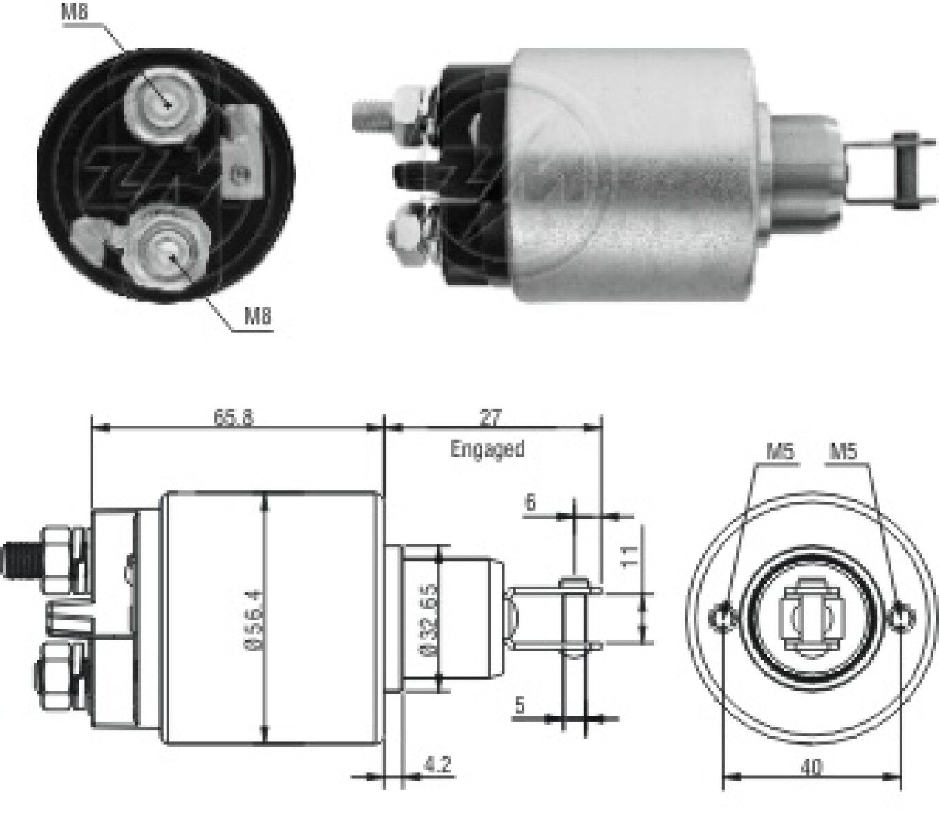 AUTOMATICO DE ARRANQUE - LADA SAMARA = 71 ZM 