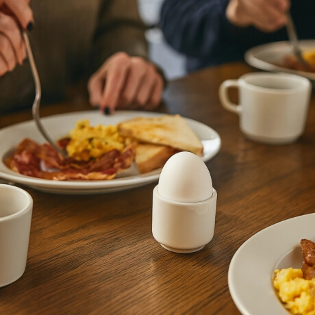 Copa para Huevo Dip Actualite 5 cm Blanco Porcelana Copa para Huevo Dip Actualite 5 cm Blanco Porcelana