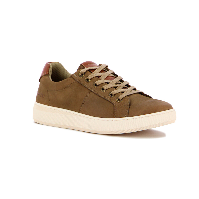 Country Zapato Casual De Hombre Acordonado - Kaki Kaki