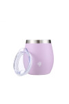 MATE TERRANO ACERO C/ TAPA 130ML LILA
