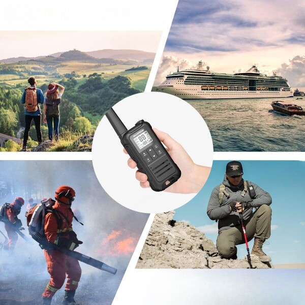 Par De Handies Radio Transmisores Baofeng Bf-fr22a Frs Y Pmr Bandas De Frecuencia 400-470 Mhz Color Negro Par De Handies Radio Transmisores Baofeng Bf-fr22a Frs Y Pmr Bandas De Frecuencia 400-470 Mhz Color Negro