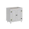 Bajo mesada 2 puertas - Linea Mexicana Blanco Bajo mesada 2 puertas - Linea Mexicana Blanco