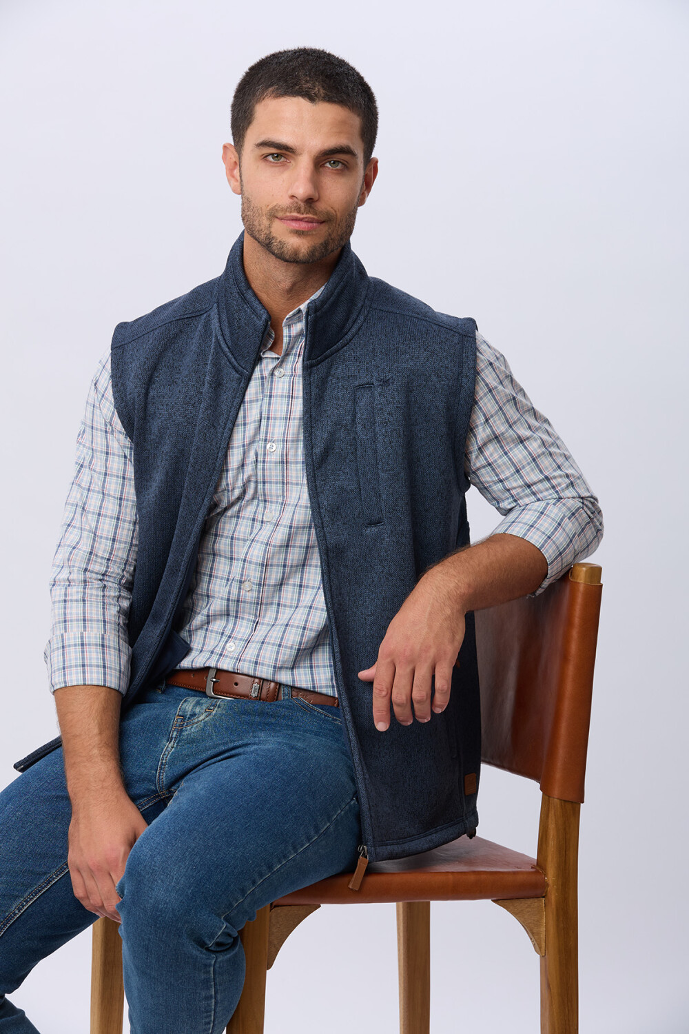 CHALECO FELPA ESPECIAL Azul