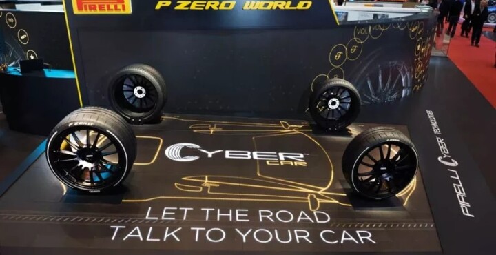 Bosch y Pirelli presentan los neumáticos inteligentes "Cyber Tyre"