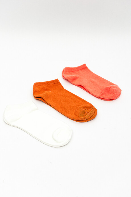 Medias Ankle Balance, Pack X 3 Estampado 1