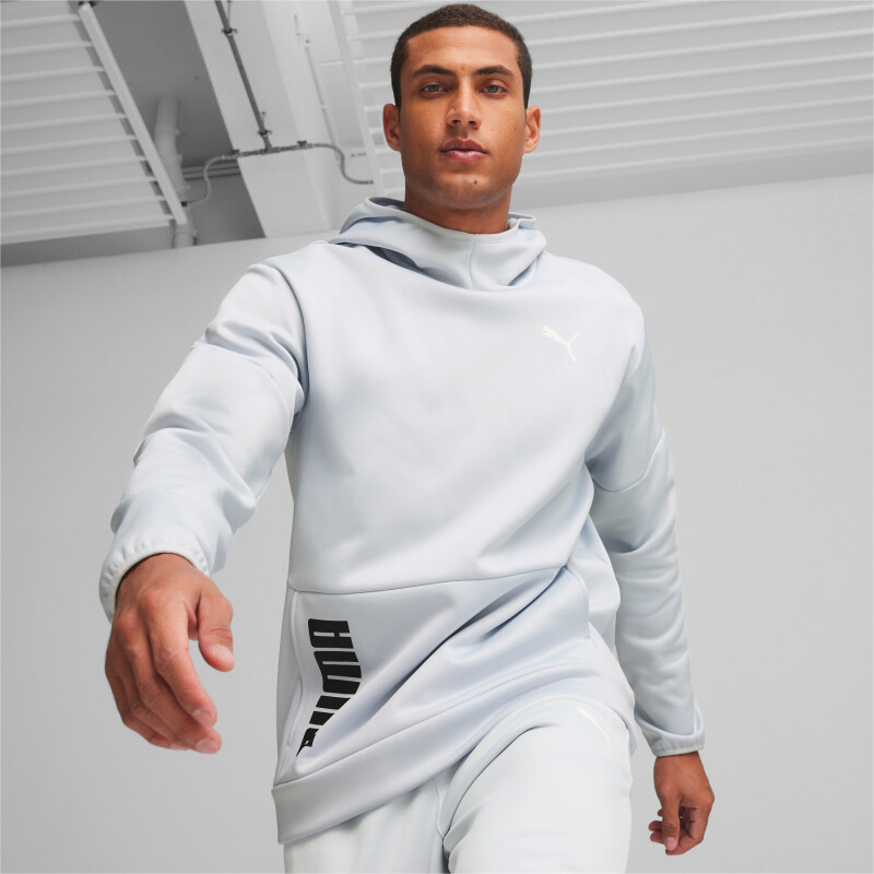 TRAIN ALL DAY POWER FLEECE Blanco