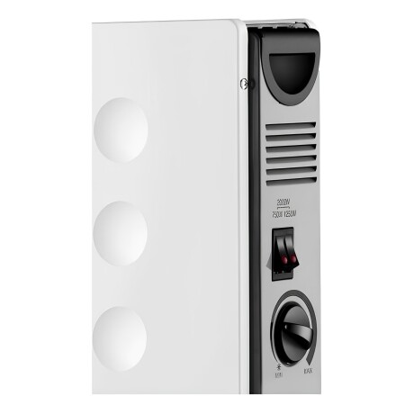 Convector de piso Cuori Fornello 2000w Blanco