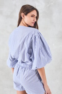 Camisa Celeste