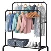Perchero Doble de Metal para Organización de Ropa y Zapatos Perchero Doble de Metal para Organización de Ropa y Zapatos