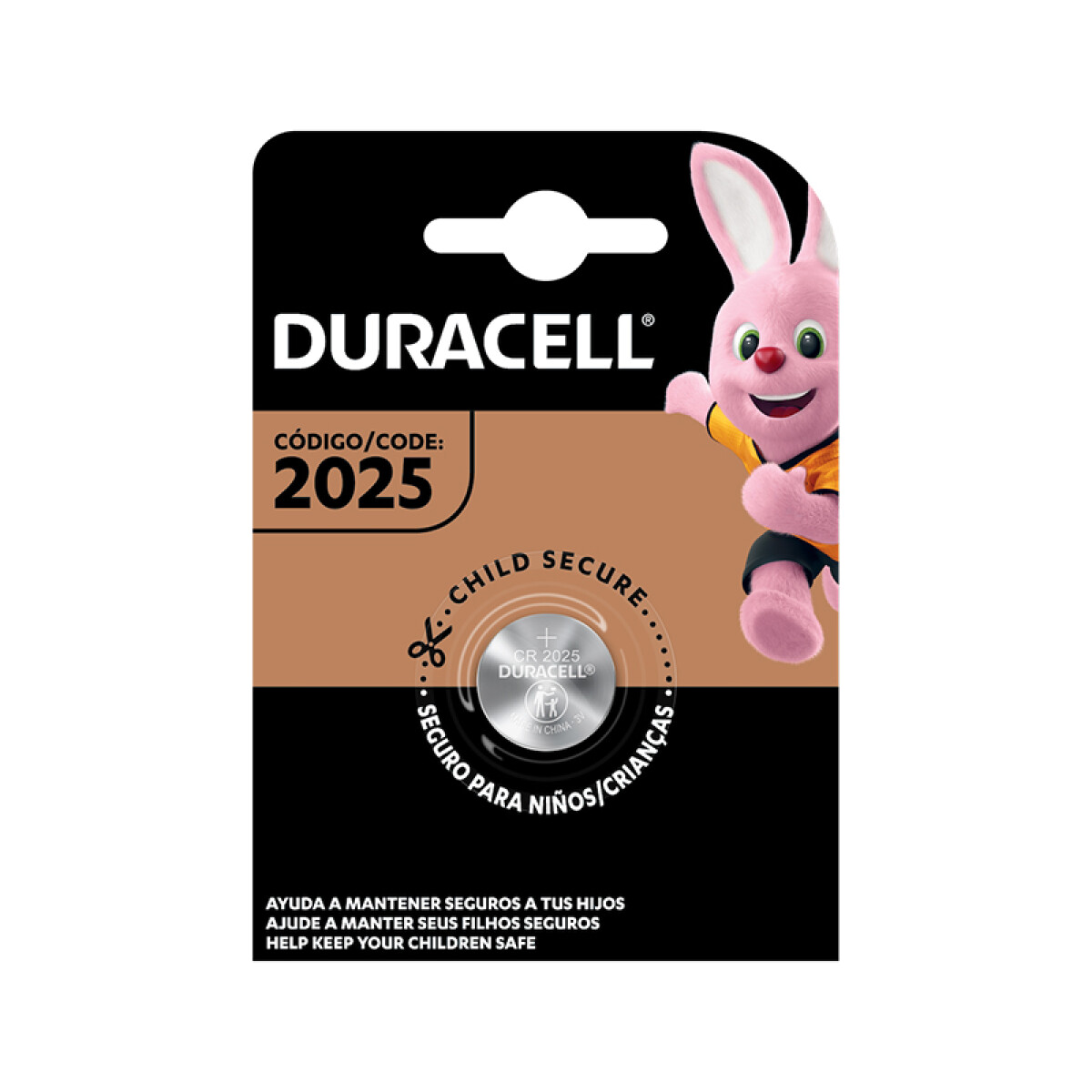 Pila de litio DURACELL 2025 3 V 