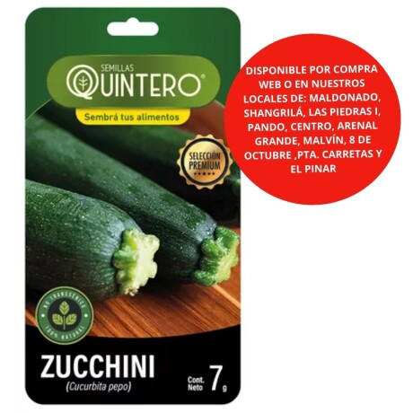 Semillas ZUCCHINI X 7G