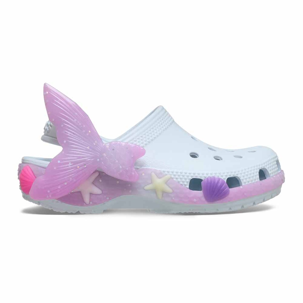 Crocs Classic IAM Color Change Mermaid Clog T Niños 1 a 5 años 
