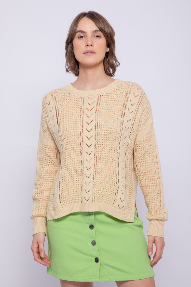 SWEATER JUANCHO AMARILLO PASTEL