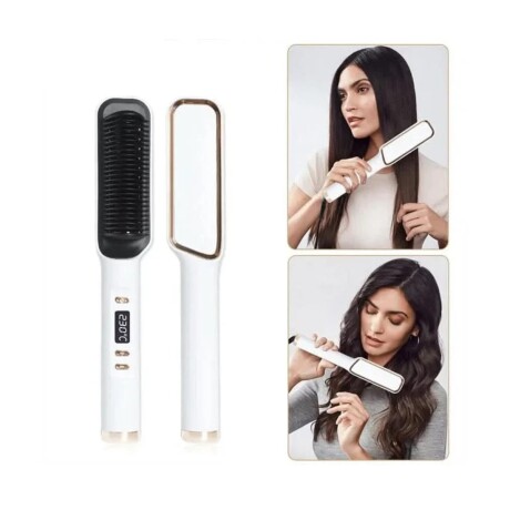 CEPILLO ALISADOR PROFESIONAL CON PANTALLA PARA CABELLO 35*8.0*6.0CM 001