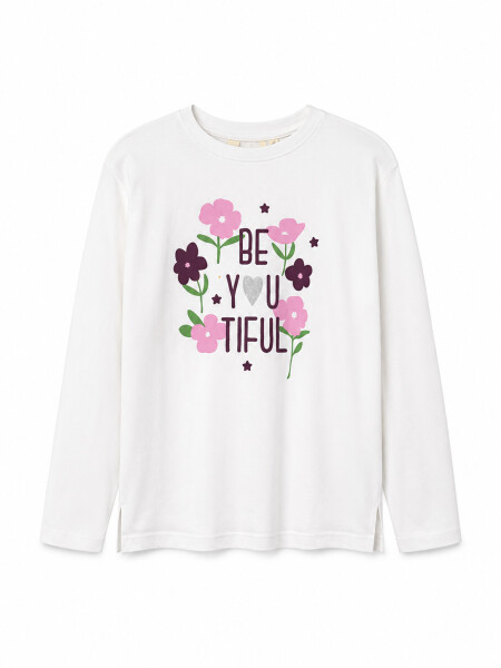 REMERA POSITIVE BLANCO