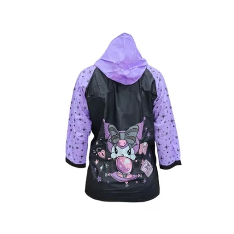 Pilot Infantil Equipo de Lluvia Kuromi VIOLETA-NEGRO