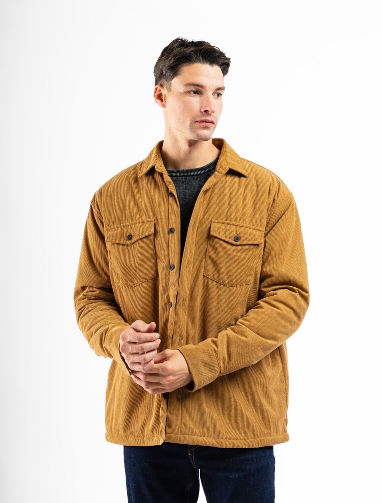 Sobre Camisa Pana Dublin Camel