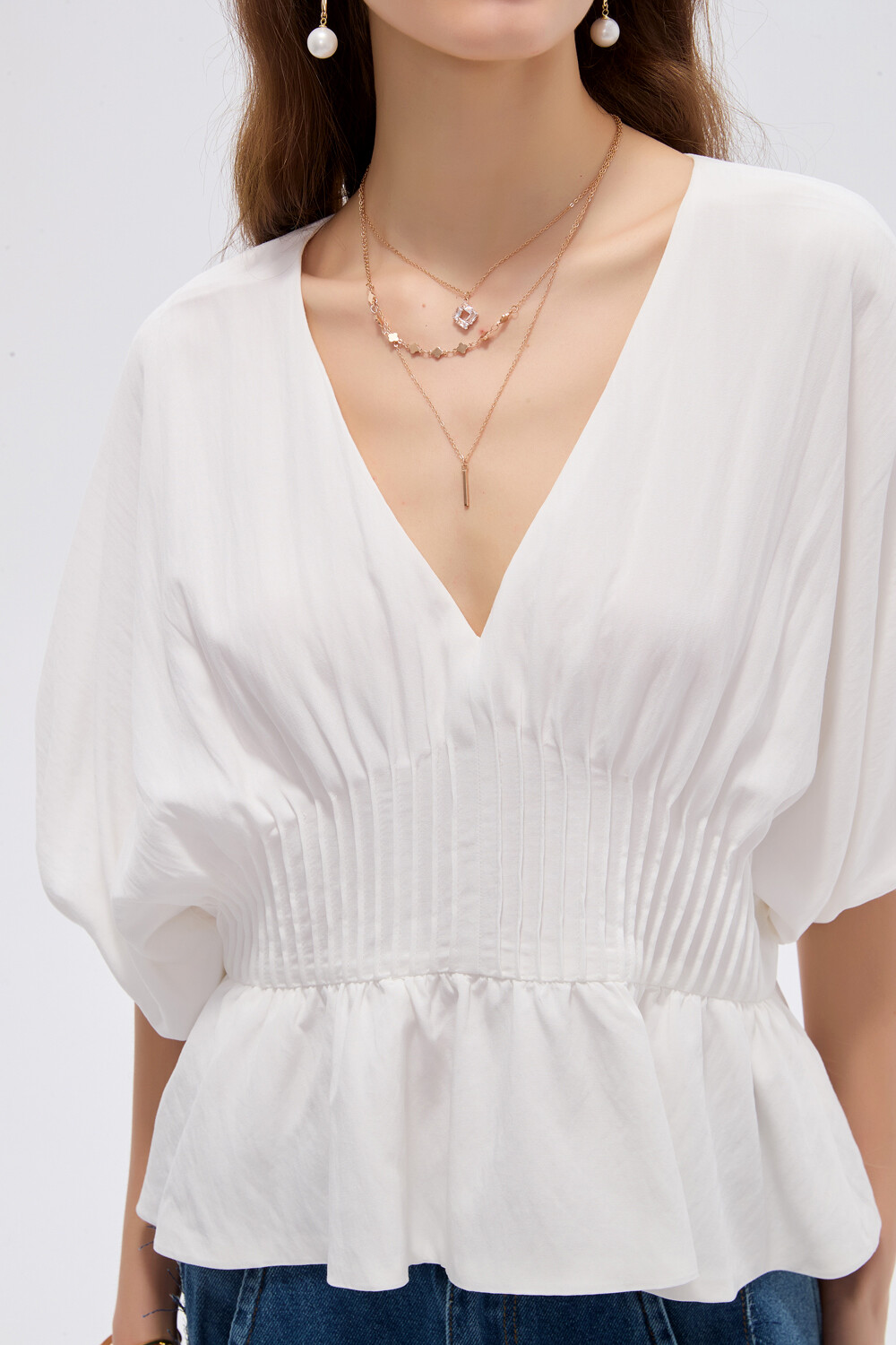 Blusa Laurin Marfil / Off White