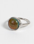 Anillos Medianos y Grandes Mood Anillo Con Piedra - Plateado