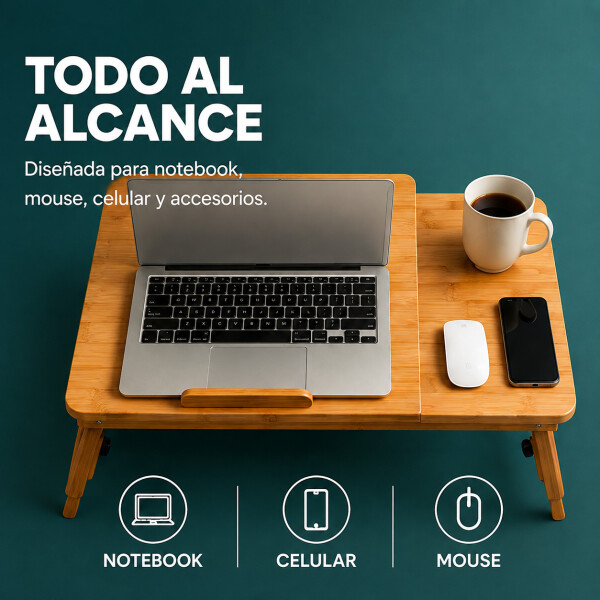 Mesa Bandeja Cama Portatil Madera Desayuno Plegable Notebook Mesa Bandeja Cama Portatil Madera Desayuno Plegable Notebook
