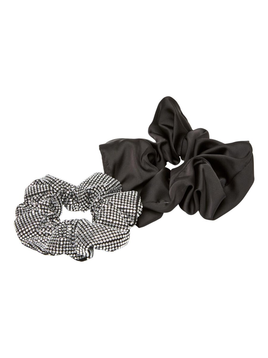 Pack 2 Scrunchie - Black 