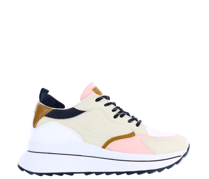 Deportivo DOT con materiales combinados Multicolor