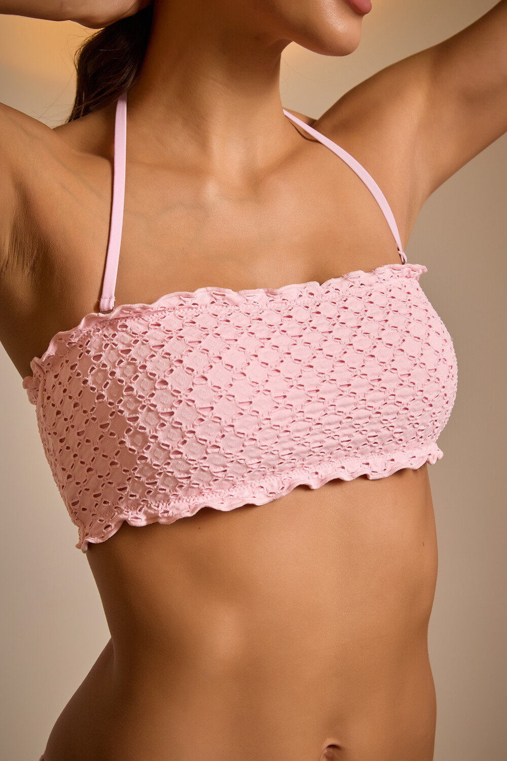 Bandeau Nahira Rosa Claro