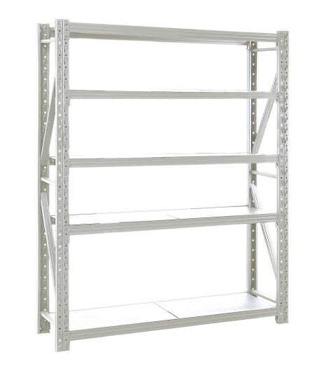 Estantería Metálica Easy Gris 2.0 X 1.5 X 0.6 M (5 Estantes Estantería Metálica Easy Gris 2.0 X 1.5 X 0.6 M (5 Estantes