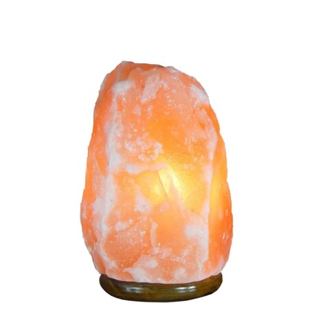 Lámpara De Sal Del Himalaya 1kg Naranja