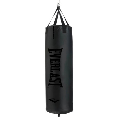 Bolsa De Boxeo Profesional Everlast C/ Cadena Y Rotor Negro