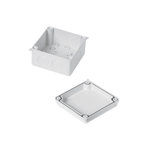 Caja cuadrada IP65 100x100x70mm gris - Link C55803