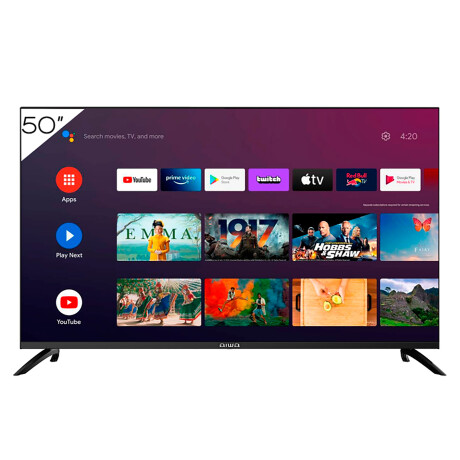 Smart Tv Aiwa 50'' Led 4k HDR Google TV Comando De Voz Smart Tv Aiwa 50'' Led 4k HDR Google TV Comando De Voz
