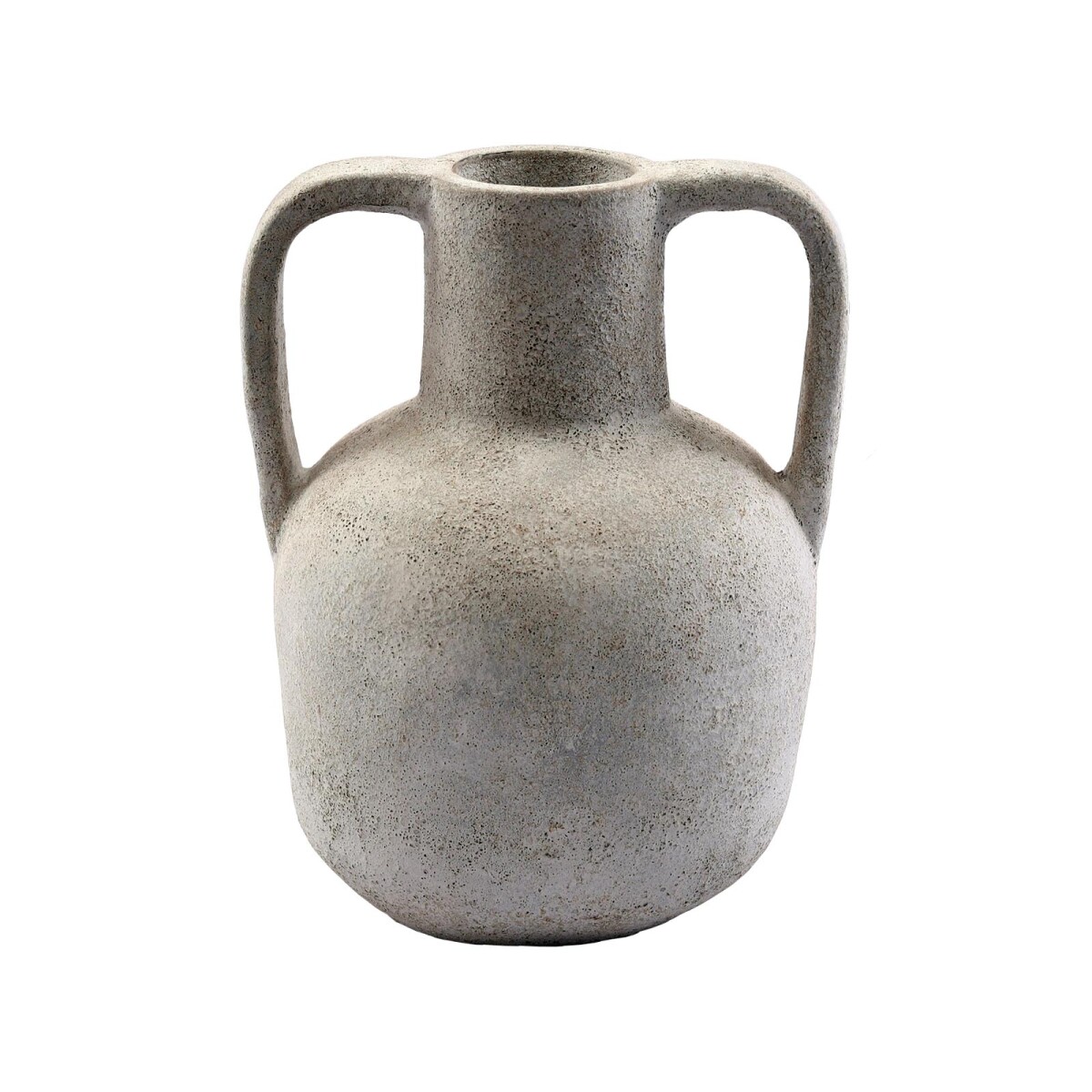 JARRÓN DECORATIVO TEO - TERRACOTA BLANCO BLANCO LAVADO 