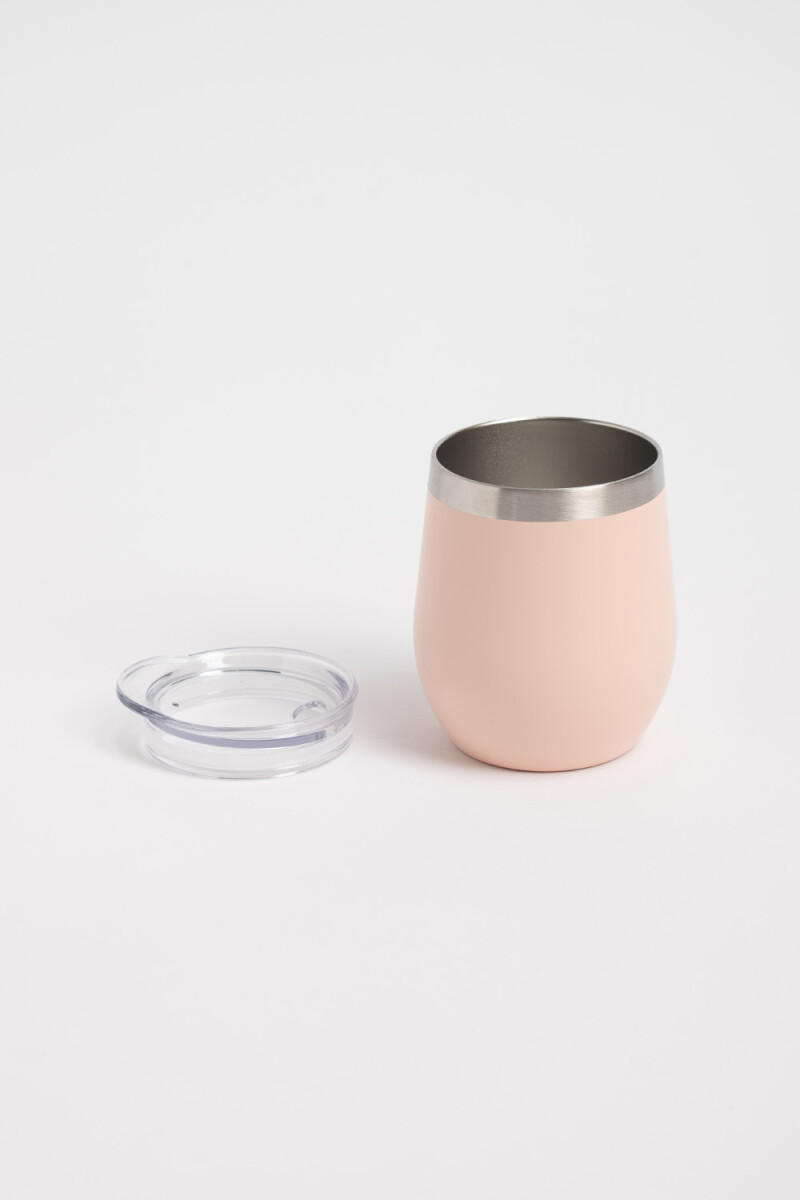 Mate acero inoxidable Rosa