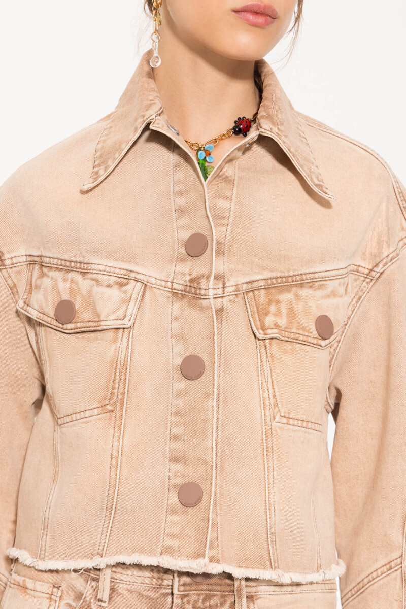 CHAQUETA ACID Marron