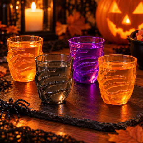 Set de 4 vasos para shot 55ml Halloween Set de 4 vasos para shot 55ml Halloween