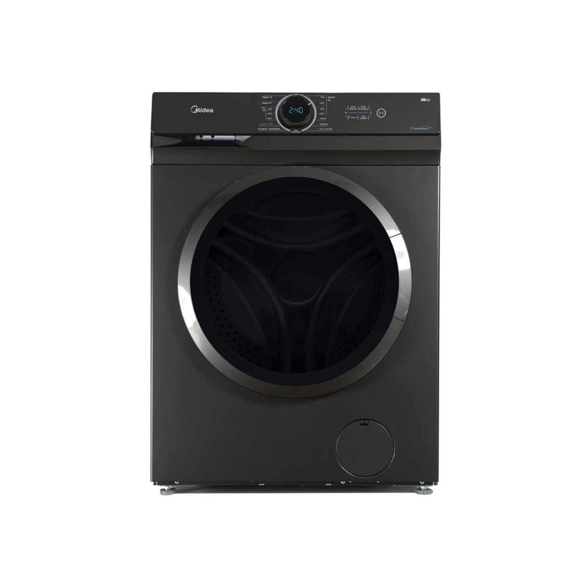 Lavarropas frontal Negro 7Kg - Modelo MF100W70T - Midea 