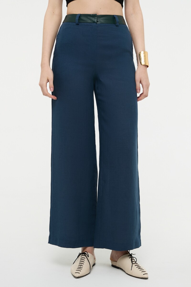 PANTALON SUELTO Azul