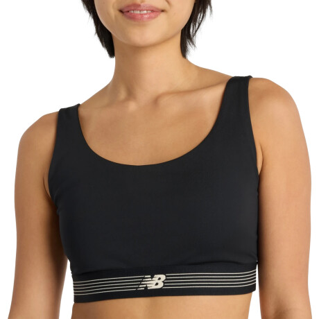 Top New Balance Train Bra - Black Black