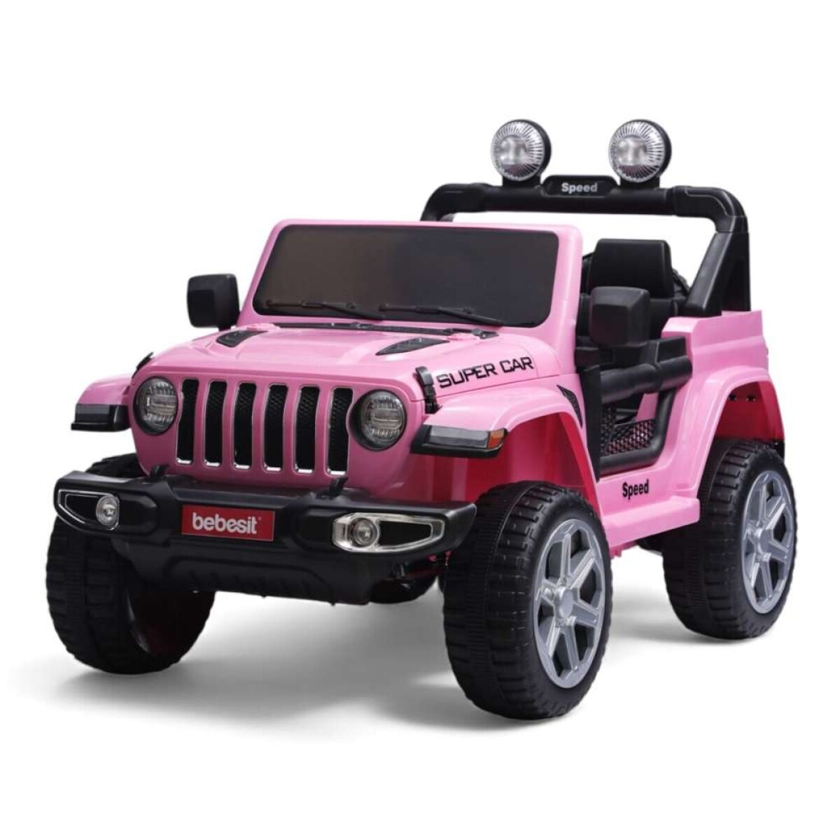 Jeep Renegado A Bateria De 12V Bebesit - Rosado 