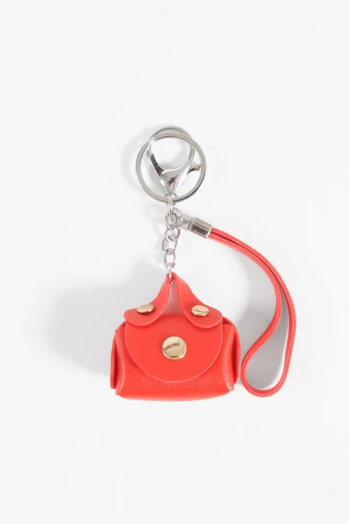 Llavero estuche rojo