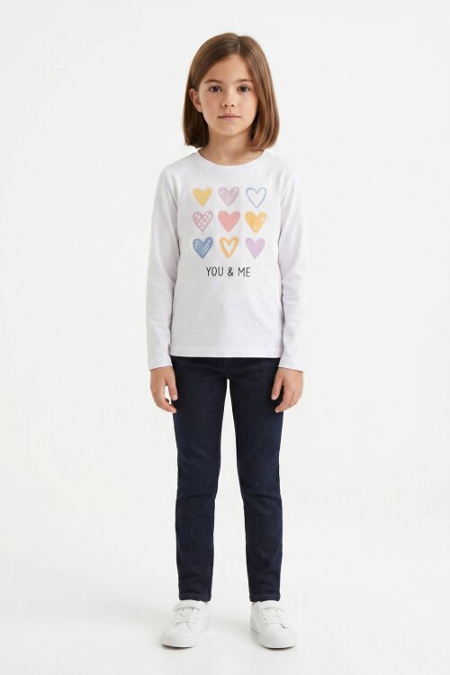 Camiseta manga larga BLANCO